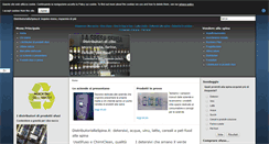Desktop Screenshot of distributoriallaspina.it